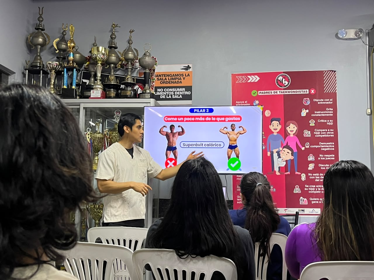 Espacio de resolución de dudas nutricionales con socios